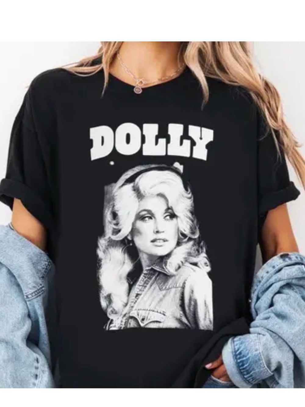 NWT Black Dolly Graphic Tee UNISEX - Picture 3 of 9